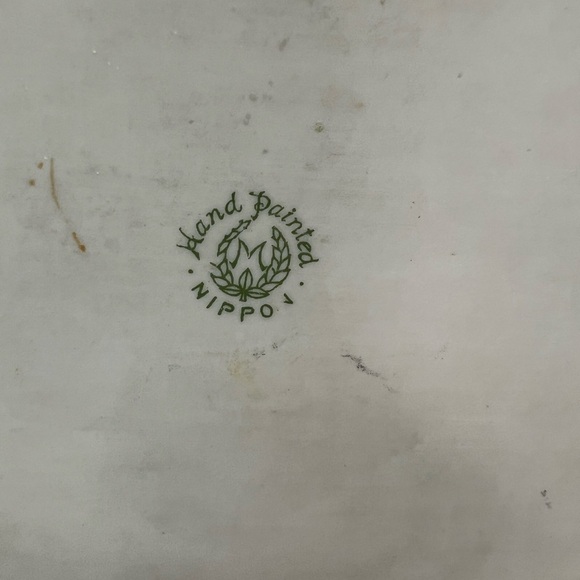 Handpainted Nippon farmhouse scenic tray - Picture 11 of 12